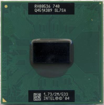 Intel Pentium M 740 1.73GHz