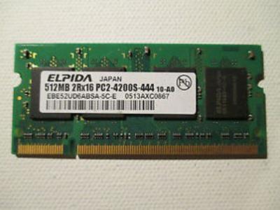 Elpida 512mb 4200s sodimm