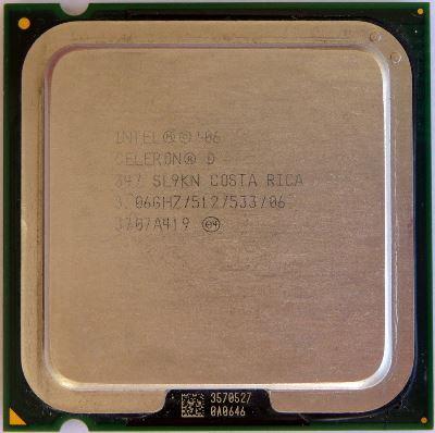 Intel Celeron D 347 3.06GHz 533mhz
